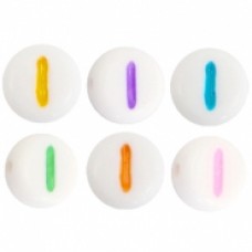 Letterkraal I gekleurd (10 stuks)